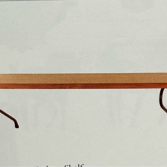 Vintage Home Interiors wooded shelf - Picture 2 of 10